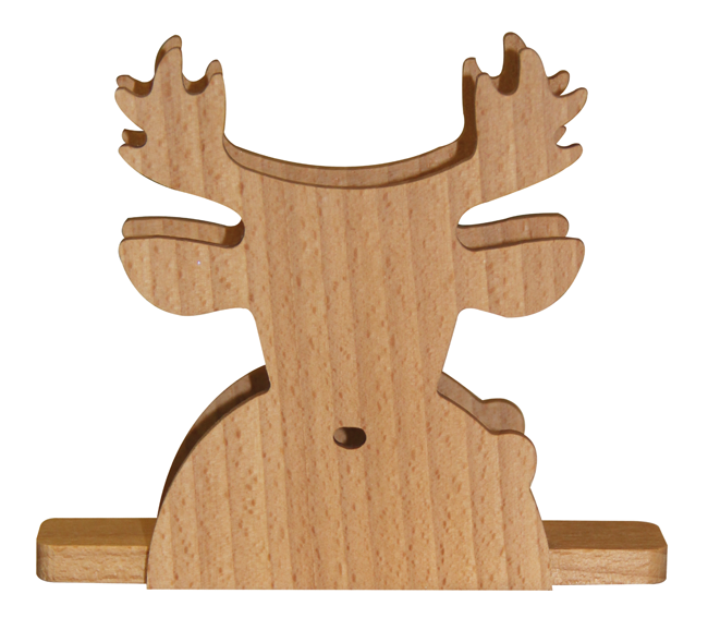 Serviettenhalter Hirsch Erlen.