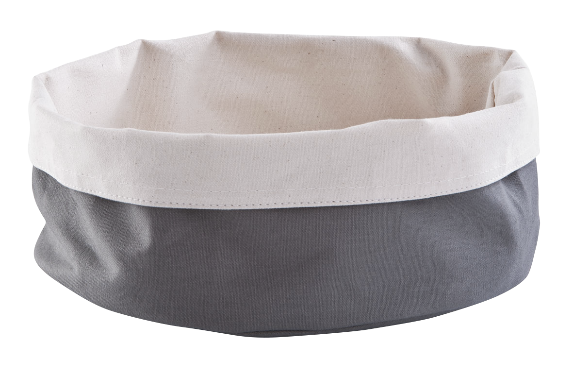 Brotkorb anthrazit creme ø25cm