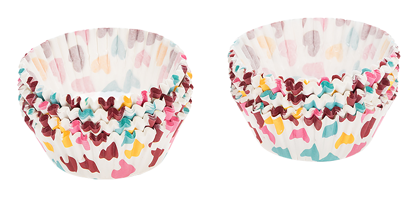 Pap.Förm. Herzen ø 5 cm