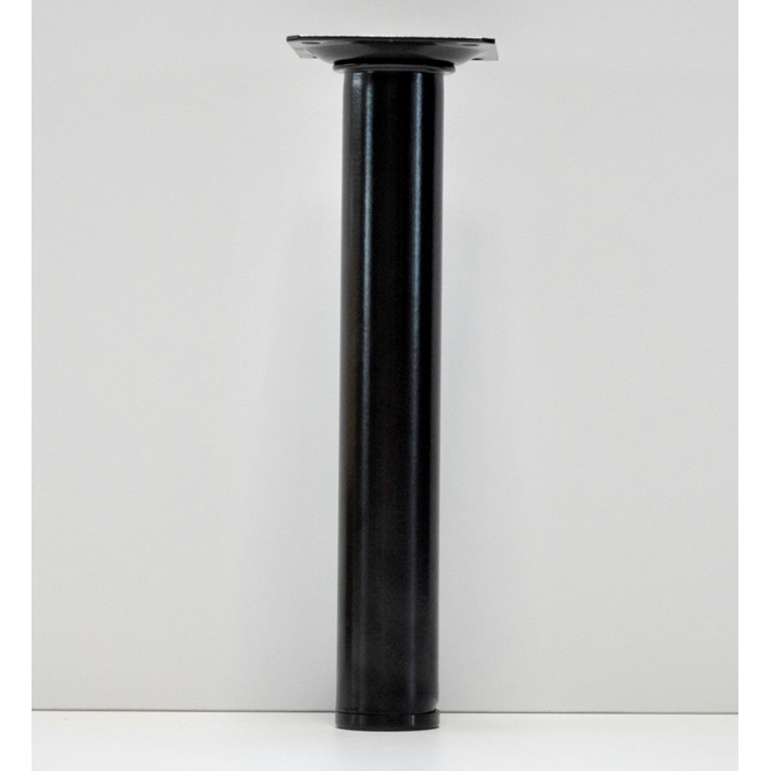 Möbelfuss ø 30 schwarz 50 cm