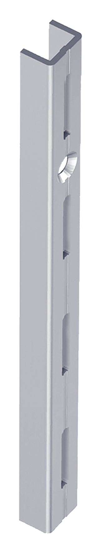 Lochschiene 18x12 weiss 150 cm