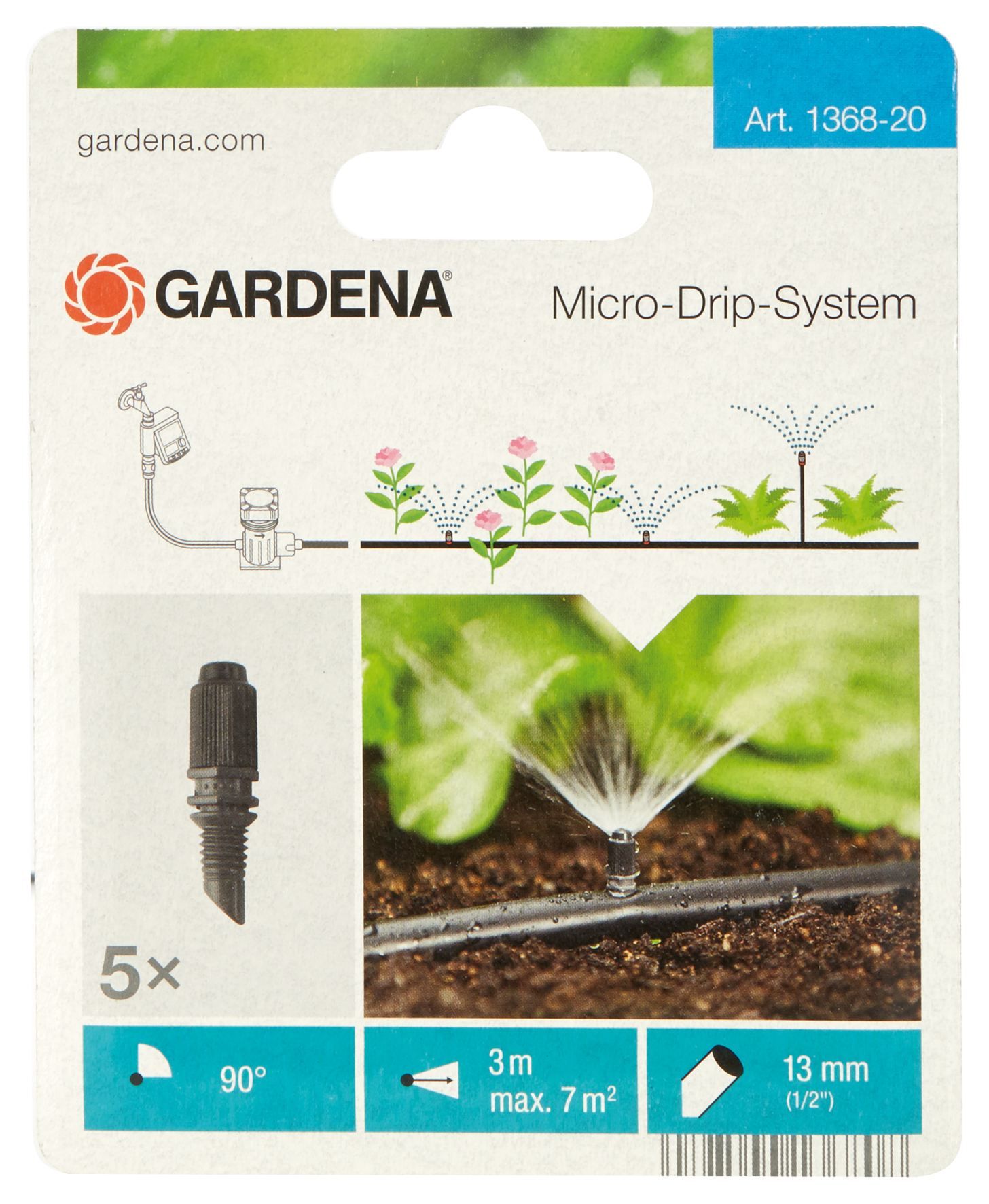 Sprühdüse Micro-Drip 90°