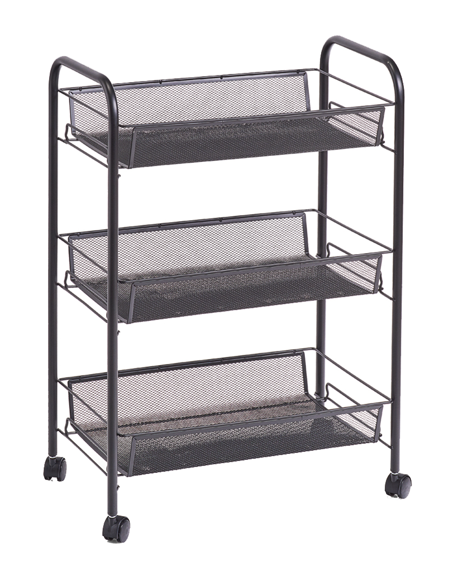 Rollwagen 3Abl. Mesh silber