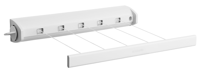 Wäscheleine weiss 22m