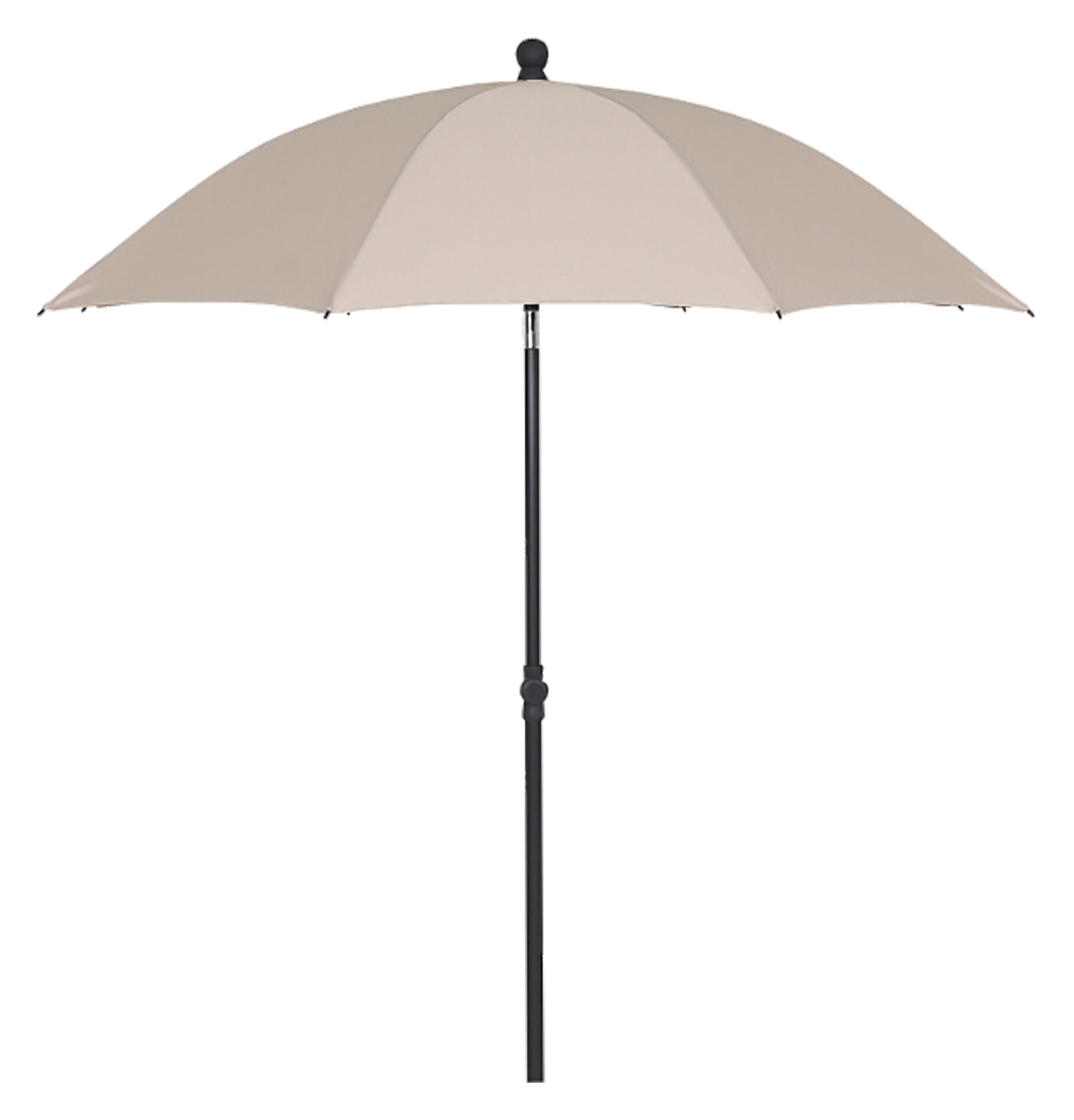 Schirm City ø 180 cm natur