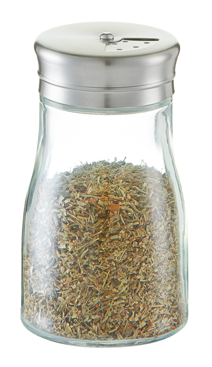 Gewürzstreuer Glas Inox ø6x9.5