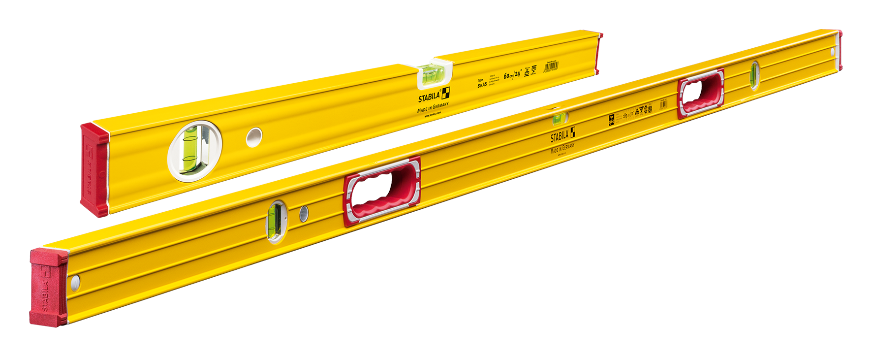 Wasserwaagenset 80/196 2tl