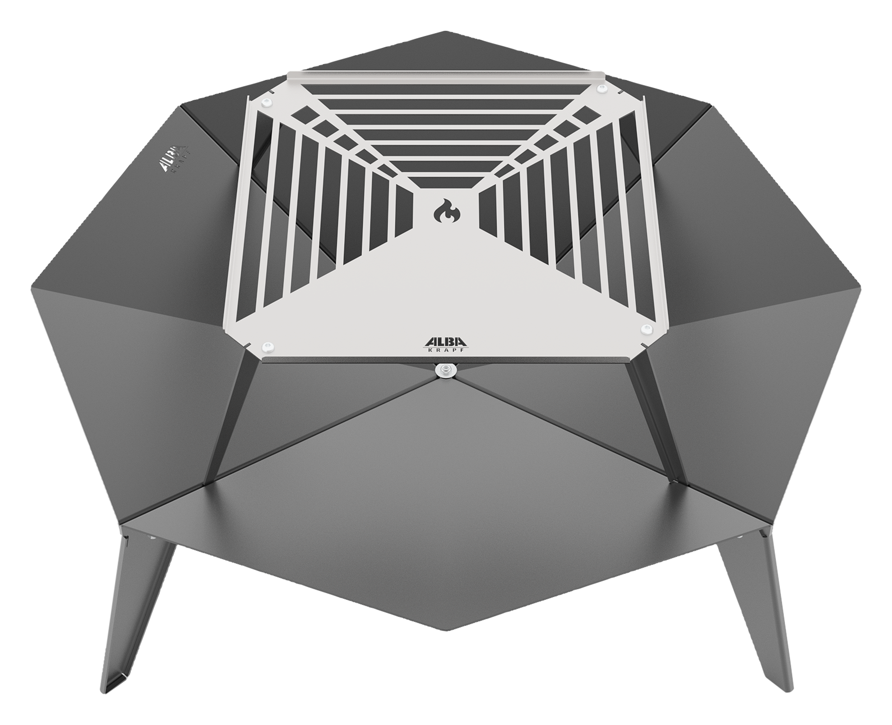 Feuerschale mit Grillrost