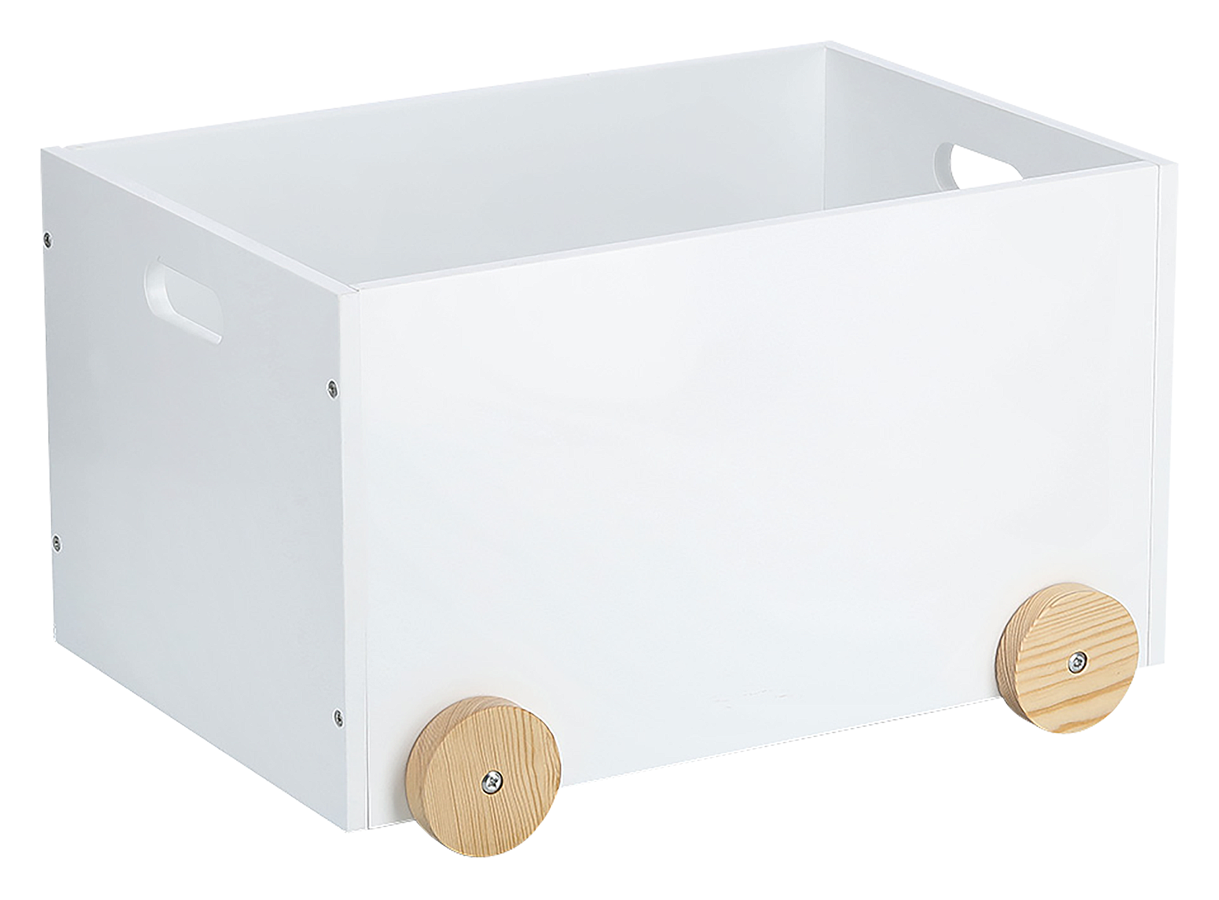 Spielzeugtruhe weiss 50x35cm