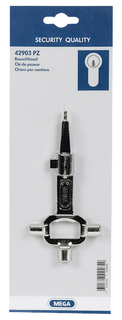 Bauschlüssel PZ ø 16.70 SB