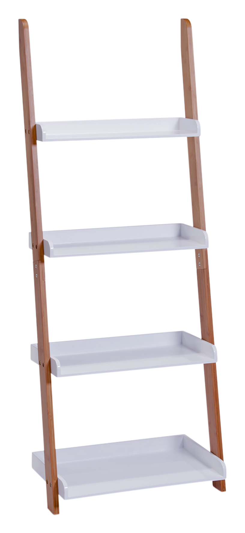 Leiter Regal 4Tablare weiss