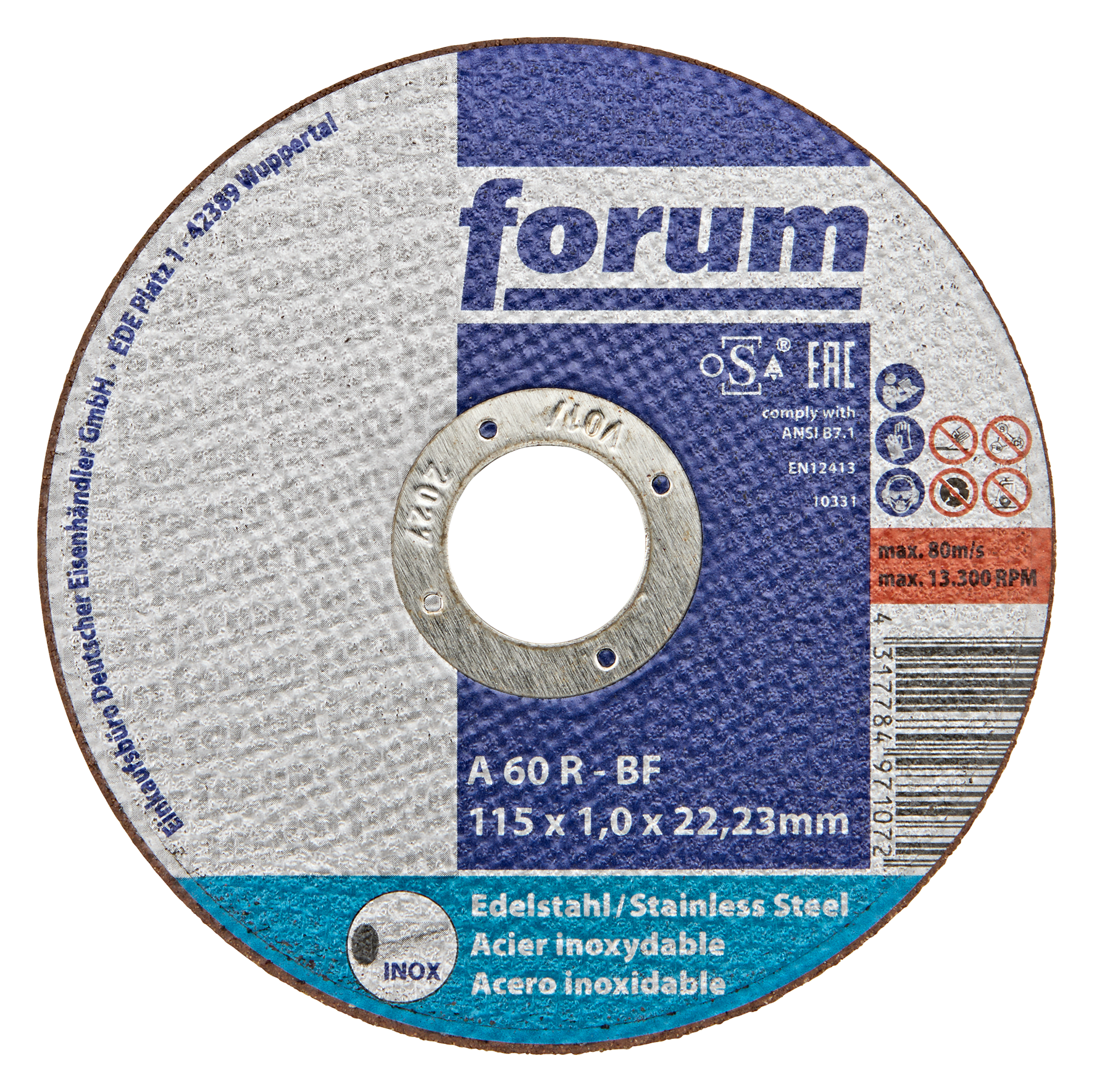 Trenns. Inox 115x1 T41