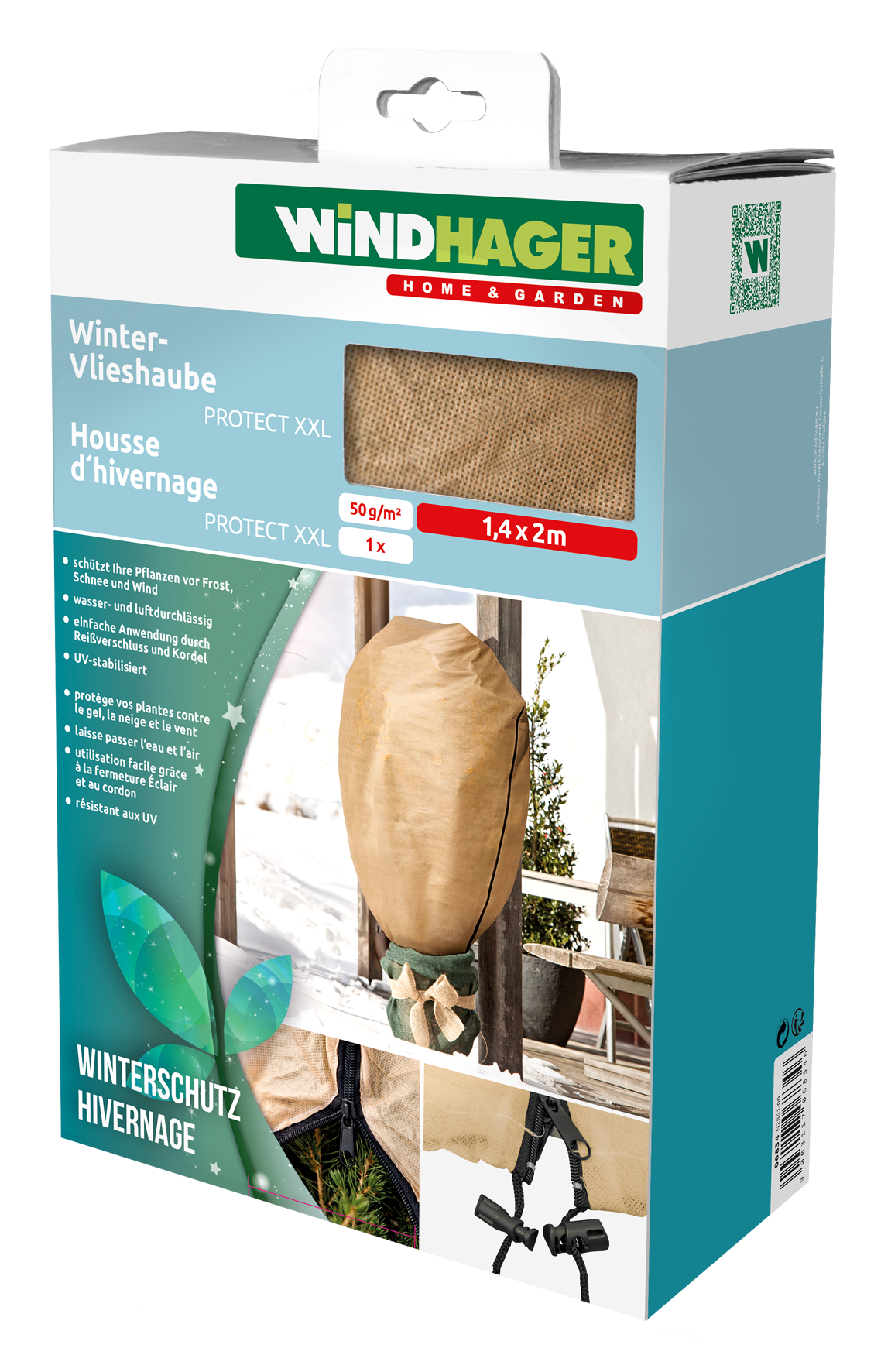 Winterhaube XXL 1.4x2m