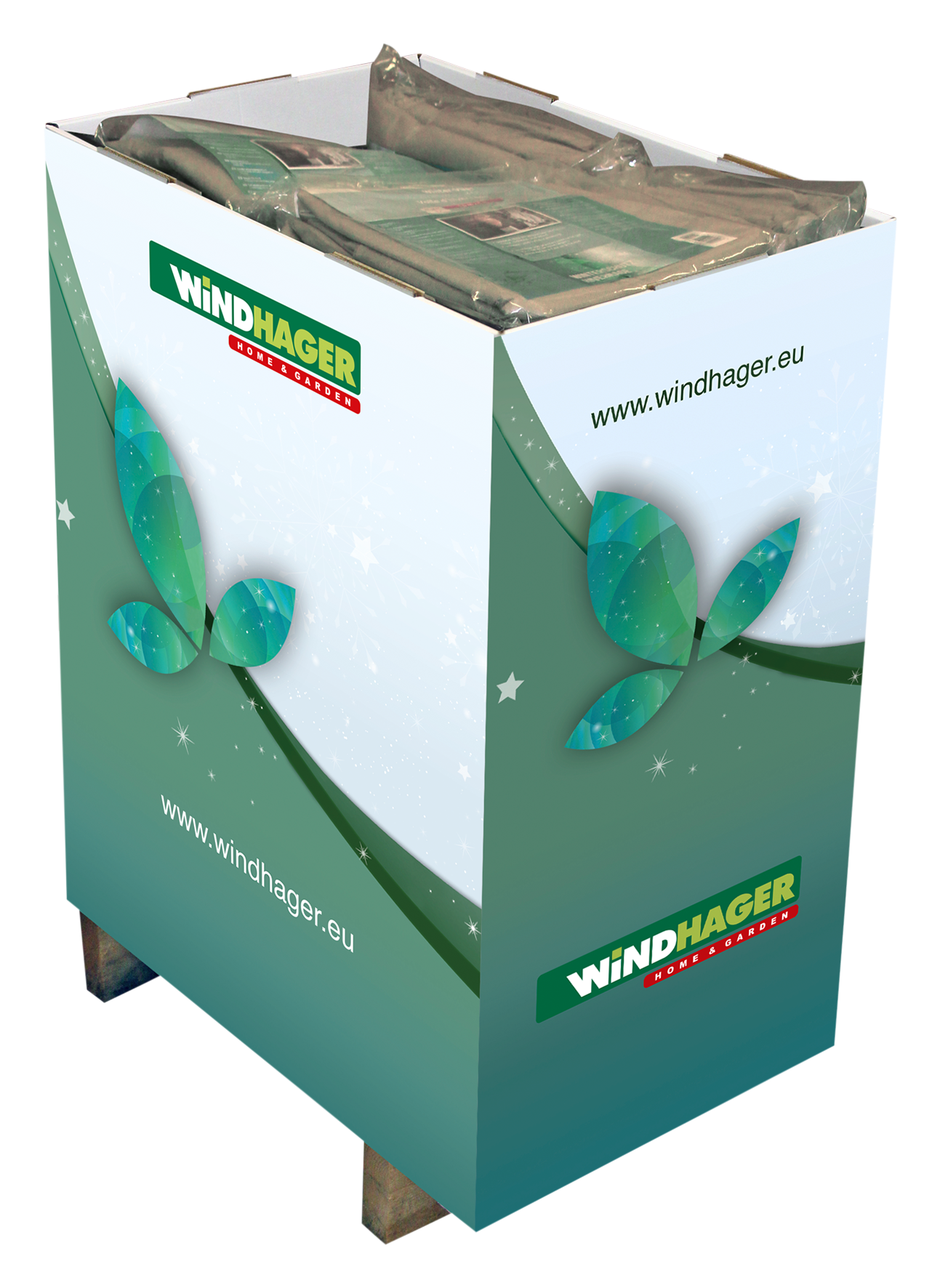 Wintervlies Disp.5x1.5m 25Stk.