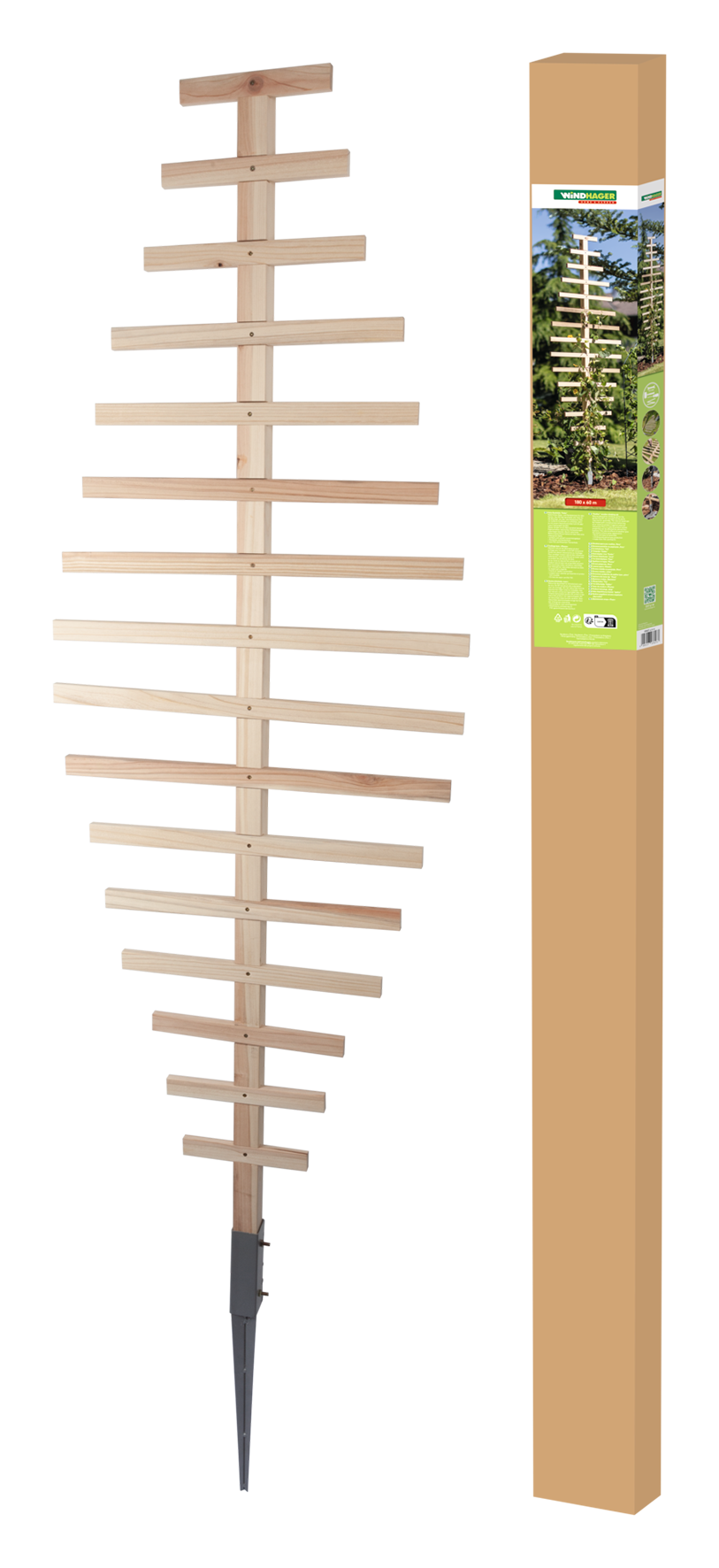 Rank-Skulptur Feder 60x180 cm