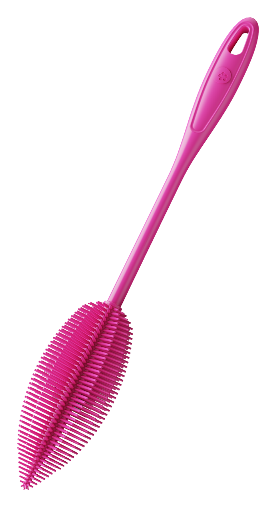 Flaschenbürste 36 cm pink