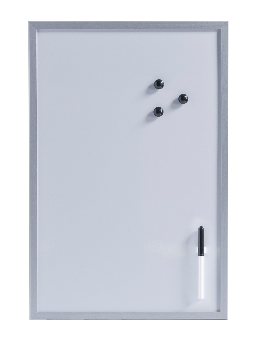 Magnet Memobord grau 40x60cm