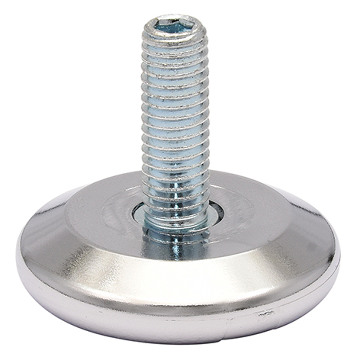 Verstellfuss 37 mm M8x25 chr