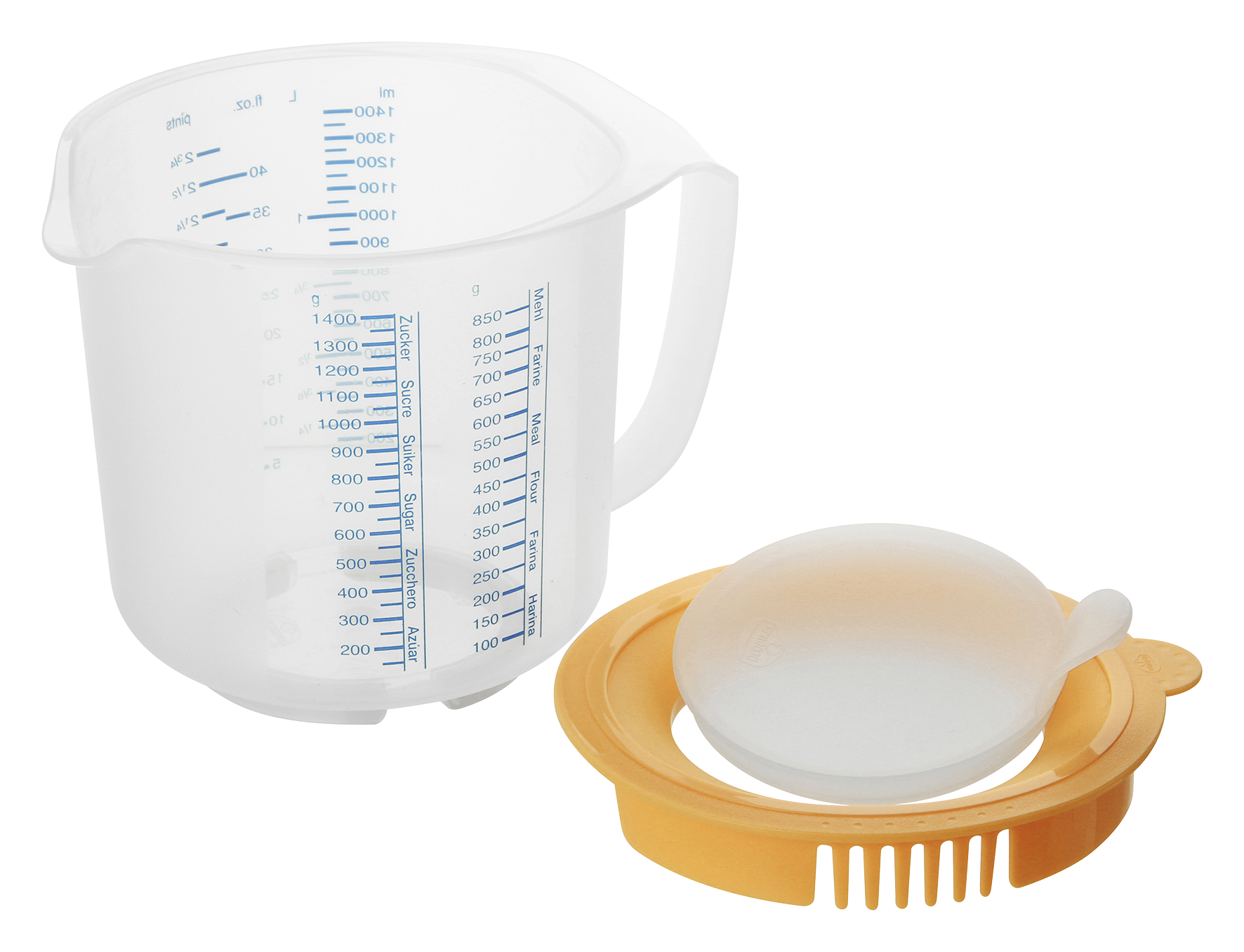Messbecher 1.4l mit Spritzsch.