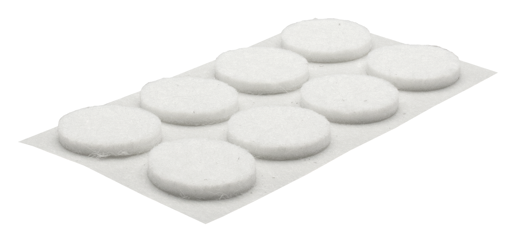 Filzgleiter 17 mm 24S ws