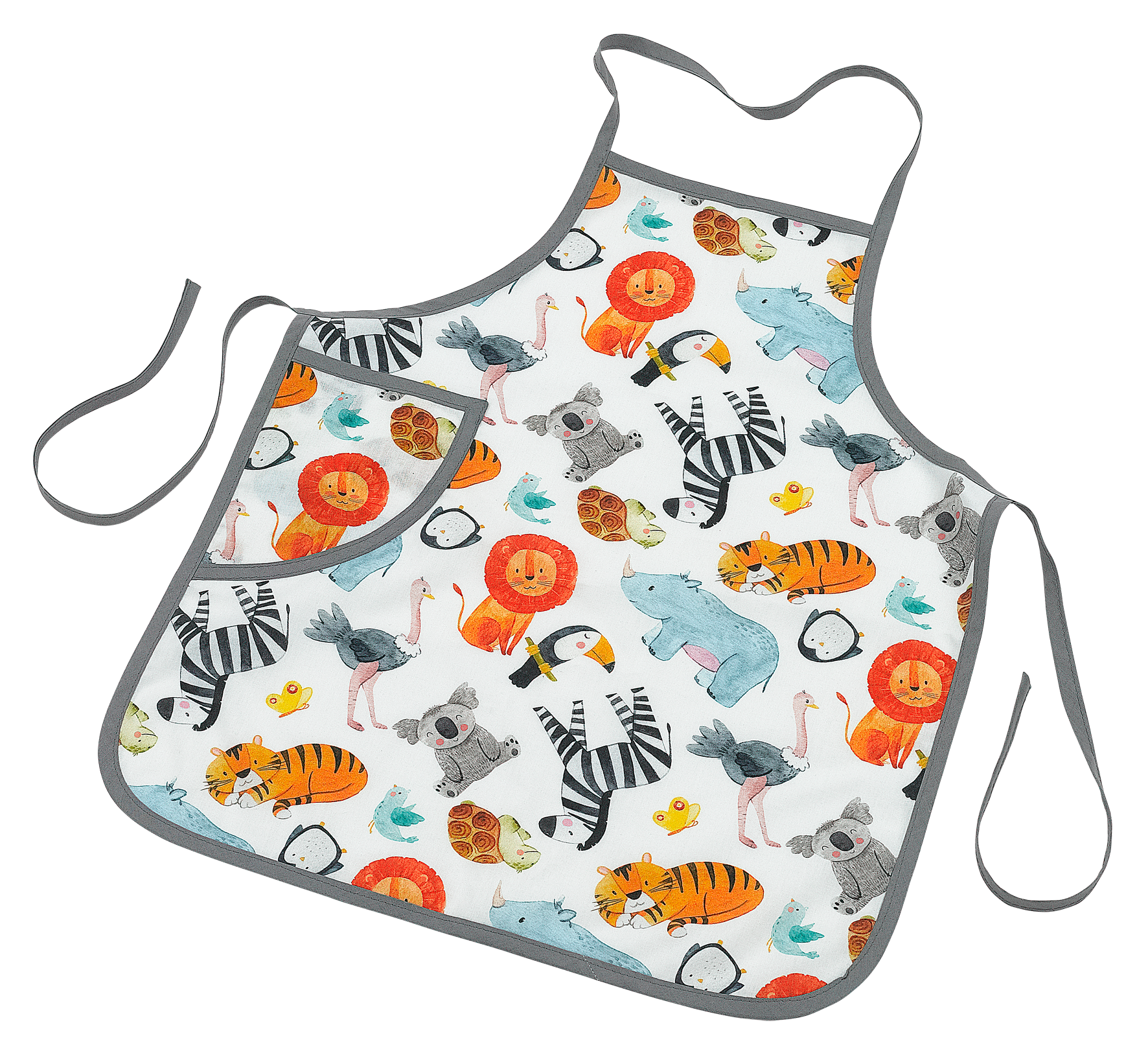 Kinderschürze Zoo 49x41 cm