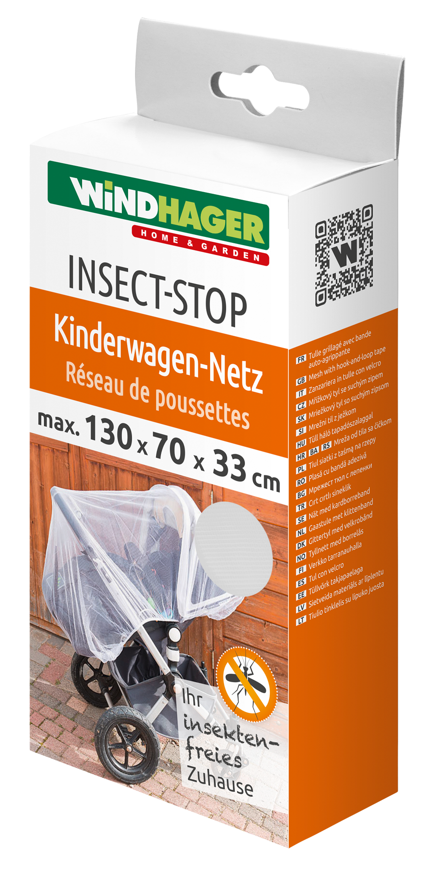 Kinderwagen IS-Netz 130x70cm