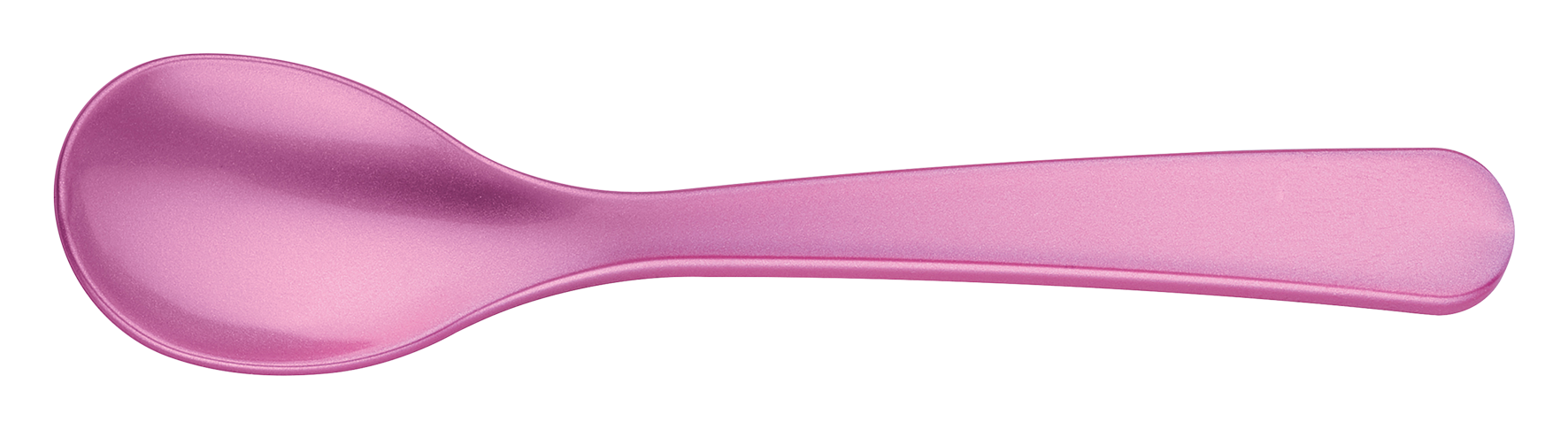 Eierlöffel Colore rosa 12 cm
