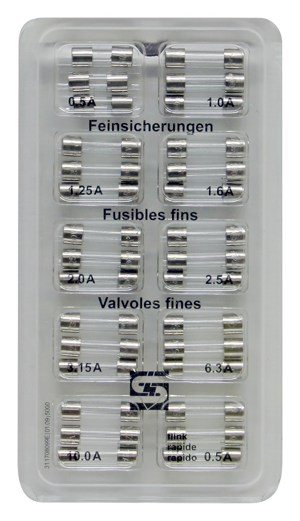 FeinSichSort 250V 10x3 Stk.