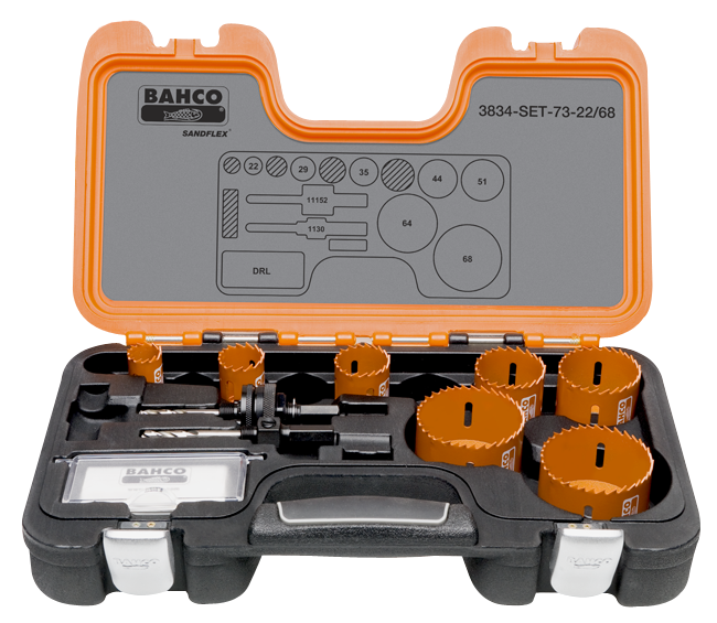 Lochsägensatz Sandflex 10tlg.