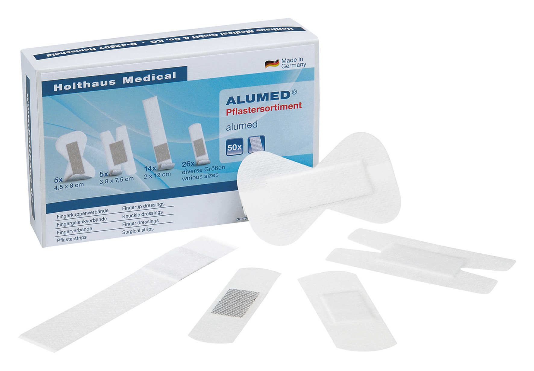 Alumed Pflastersort. 50-tlg.