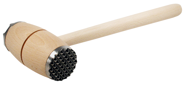 Fleischhammer m.Metallbeschlag