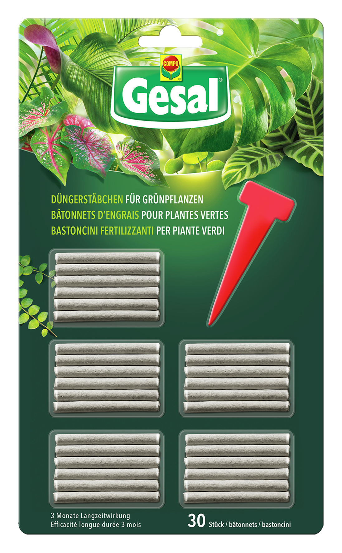 Düngerstäbchen 30Stück