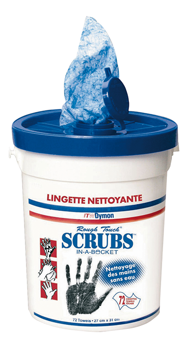 Reinigungstücher 72x in Eimer