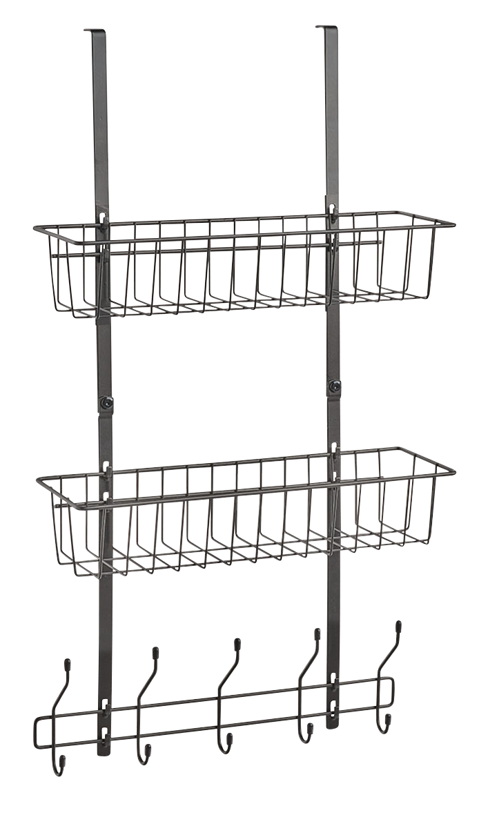 Tür Hängeregal 2Körbe u.Haken
