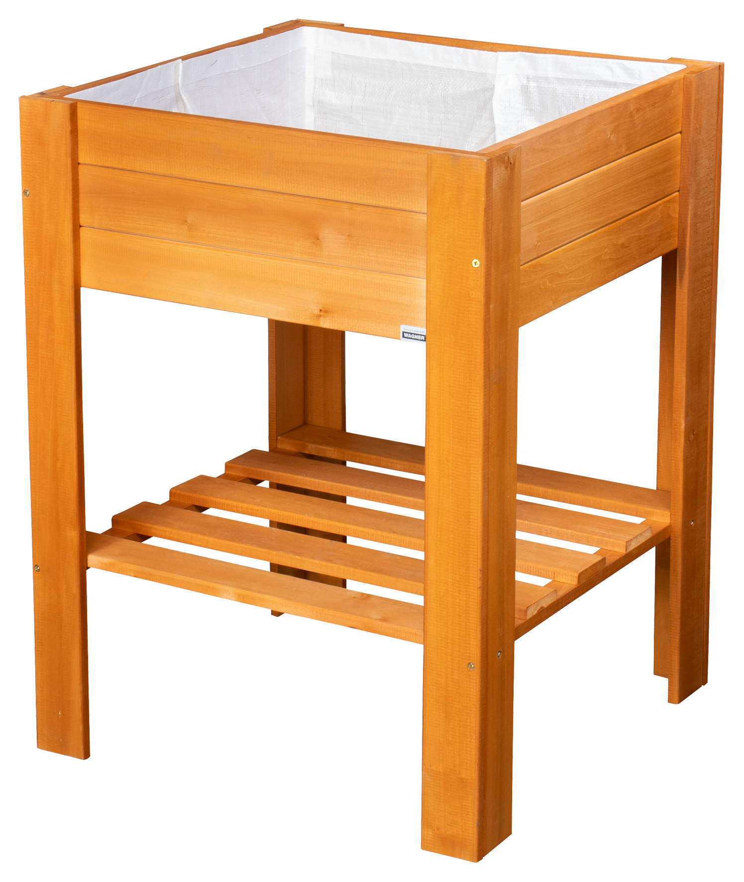 Hochbeet quad. Kastanie