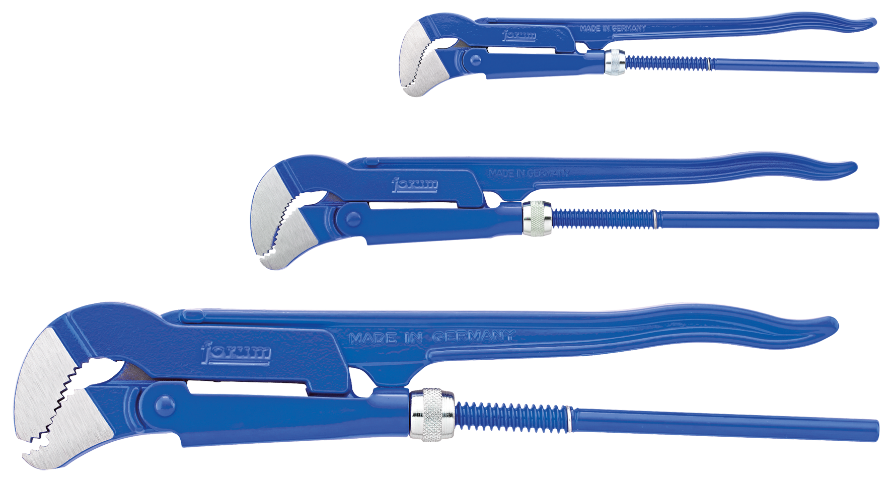 Eckrohrzangeset 3tlg.