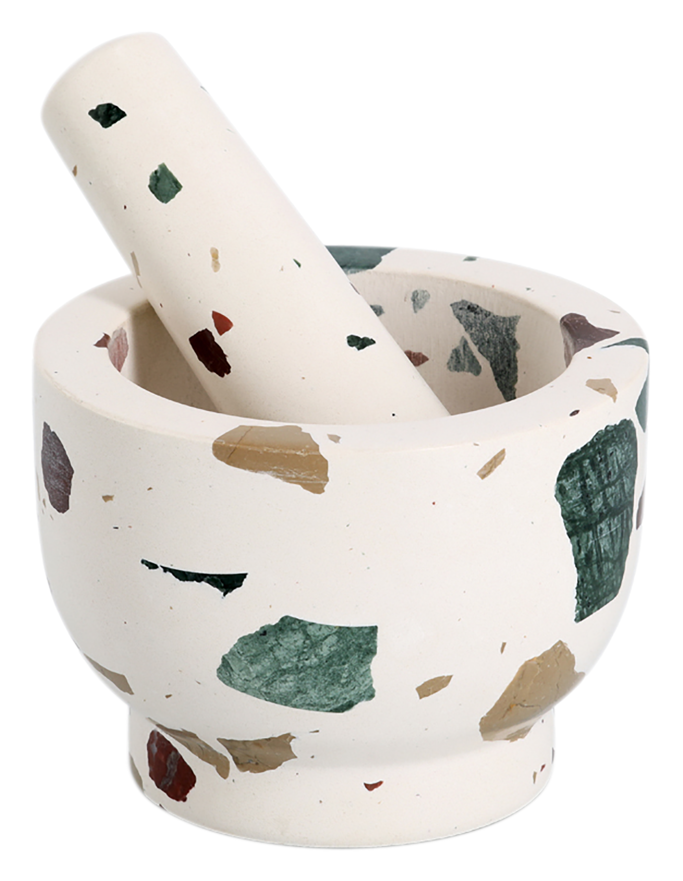 Mörser mit Stössel bunt 12x9