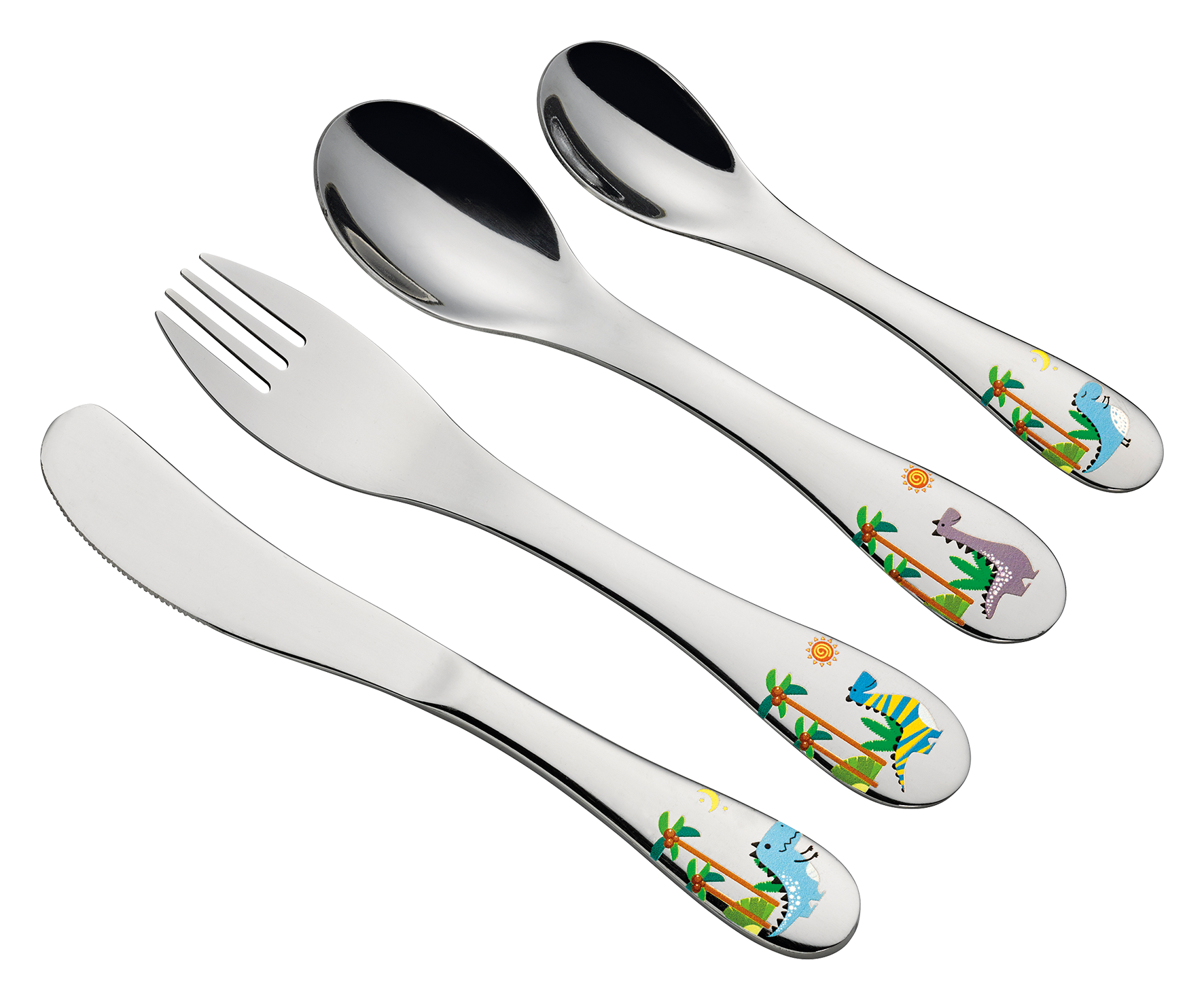 Kinderbesteck Dino 4-tlg.