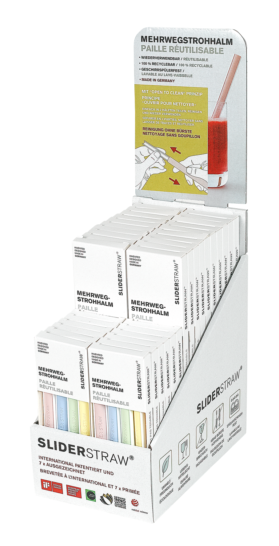 Trinkhalme ass. 32 Set