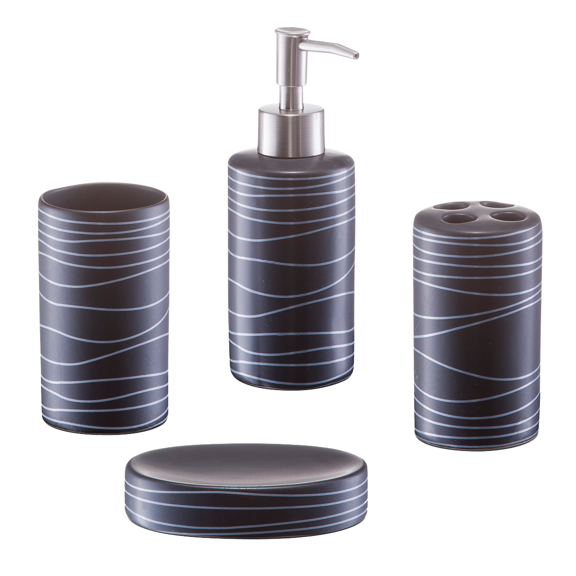 Bad-Access. Lines schwarz 4tlg