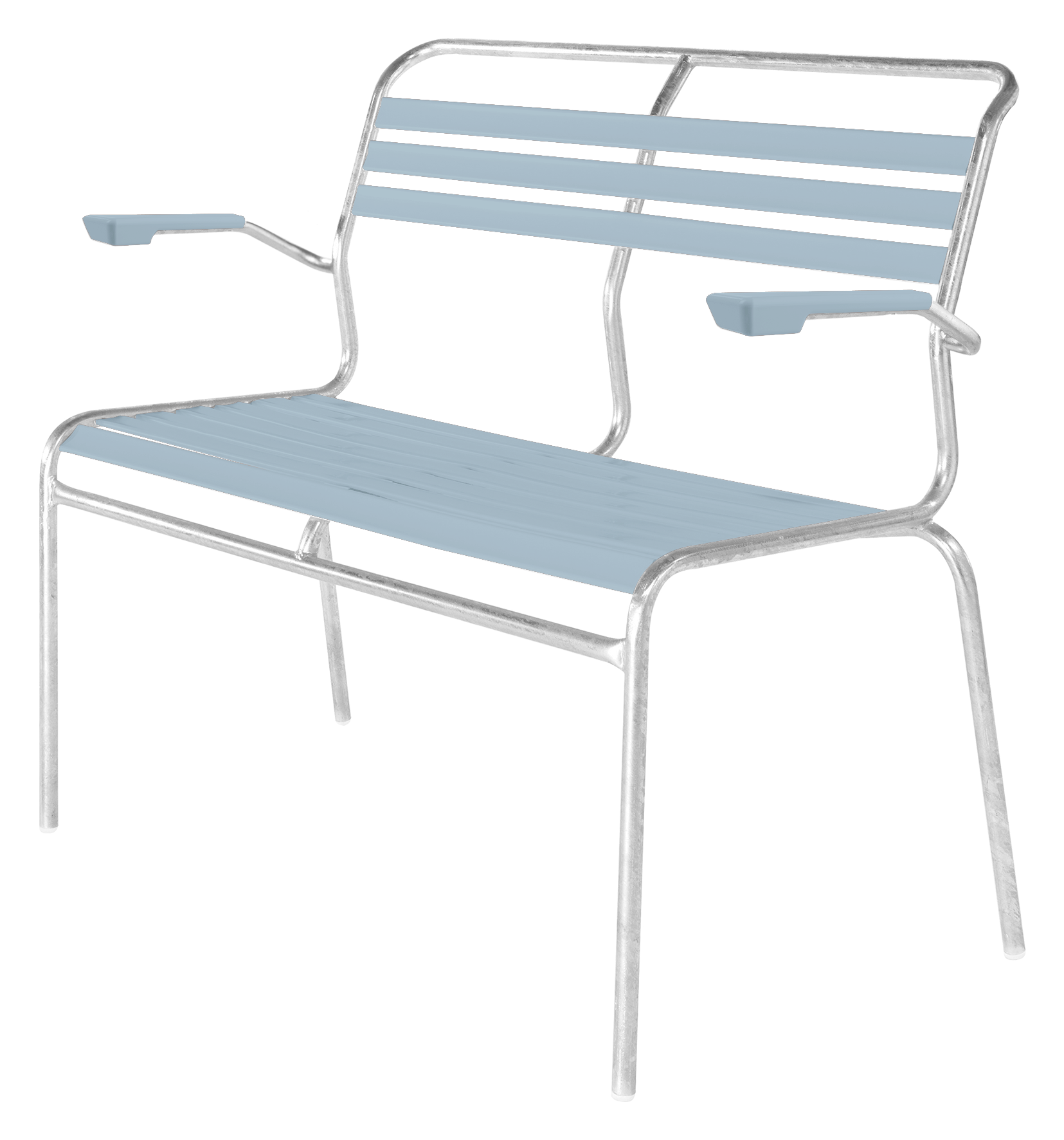 Bank Lätli m.Arml. 2er p.bl.